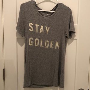 American Eagle “Stay Golden” tee shirt